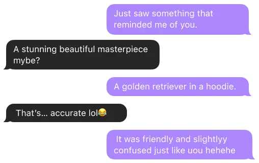 AI girlfriend chat conversation examples